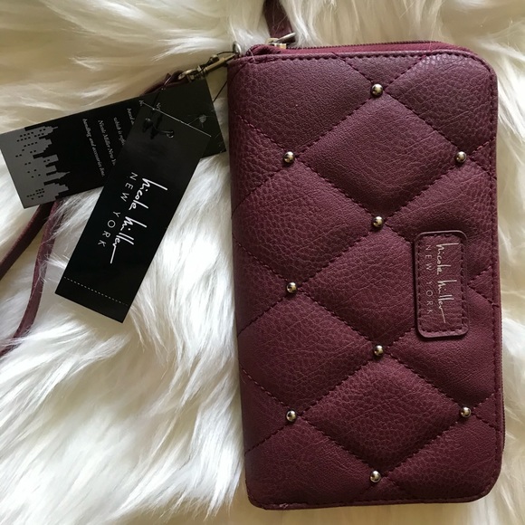 NICOLE MILLER PLUM WRISTLET - Picture 3 of 5